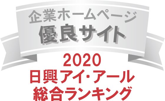 企業ホームページ有料サイト 2020日興アイ・アール総合ランキング